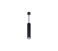 Luster na lanku KARADON 1xGU10/30W/230V 40 cm čierna