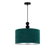 - Luster na lanku LYON 1xE27/15W/230V pr. 40 cm zelená