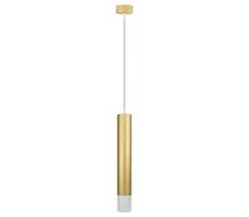 Luster na lanku TUBI 1xGU10/8W/230V zlatá