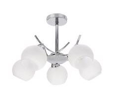 Luster na tyči AMOS 5xE27/40W/230V lesklý chróm