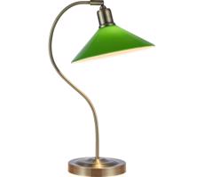 Markslöjd Markslöjd 108864 - Stolná lampa VELA 1xE27/40W/230V mosadz/zelená