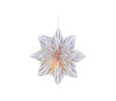Markslöjd Markslöjd 705837 - Vianočná dekorácia NEELA 1xE14/25W/230V pr. 45 cm šedá