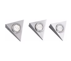 Paul Neuhaus Paul Neuhaus L1116-55-3 - SADA 3x LED Osvetlenie nábytku CARLOS LED/2,5W/230V