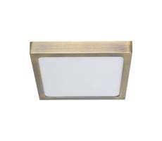 Prezent Prezent  - LED Stropné svietidlo LENYS LED/15W/230V 4000K 17,5x17,5 cm mosadz