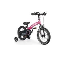 QPlay QPlay - Detský bicykel 14" MINIBY 3v1 ružová