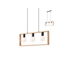 Redo Redo 01-1665 - Luster na lanku TIMBER 3xE27/42W/230V