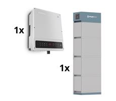 Sol. zostava GOODWE-10kW GOODWE hybridný menič 3f+14,2 kWh batérie PYLONTECH H2