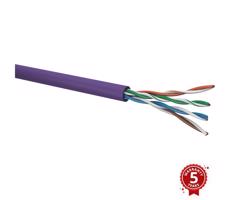 Solarix SXKD-5E-UTP-LSOH UTP, Cat5E, drát, LSOH, box, 100m