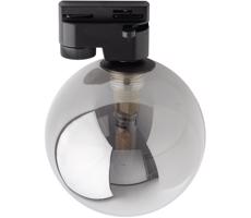 Stropné svietidlo do lištového systému TRACER 1xG9/8W/230V čierna/dymová čierna