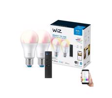 WiZ SADA 2x LED RGBW Stmievateľná žiarovka A60 E27/8,5W/230V 2200-6500K Wi-Fi+DO - WiZ